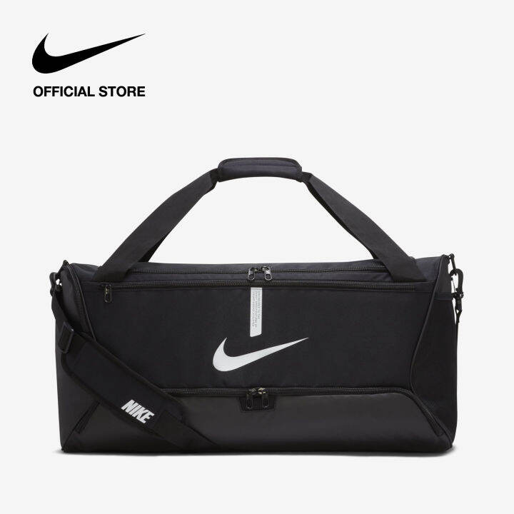 Nike Unisex Academy Team Soccer Duffel Bag (Medium, 60L) Black