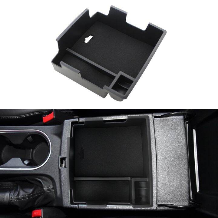 【king】 Car Armrest Storage Box For Ford Everest Ranger Px Mk2 2016 2017 