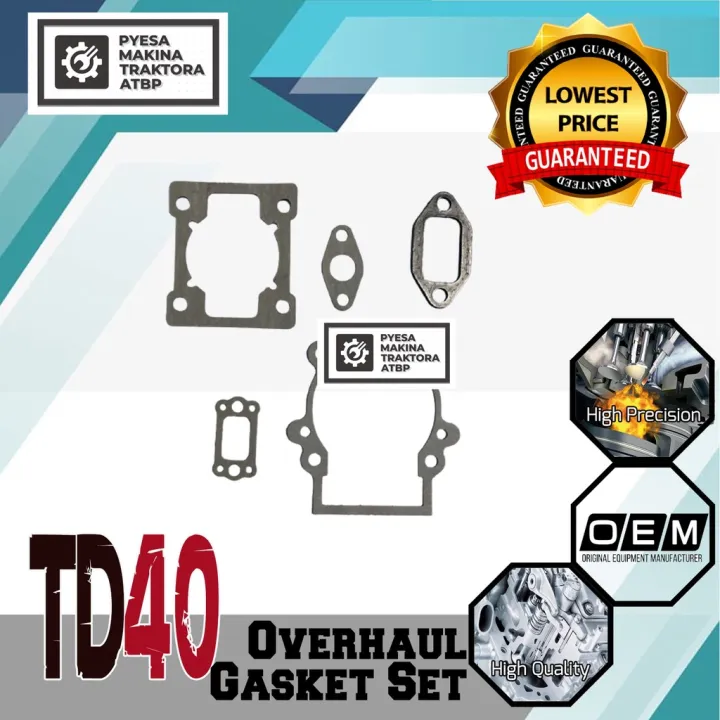 Overhaul Gasket Set TD40 Grass Cutter Grasscutter Lazada PH