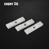 【LZ】►  1pcs reprap diy gt2 peça de fixação da correia dentada da liga de alumínio passo de dente 2mm braçadeira fixa clipe cnc 9x40mm para impressora 3d parte