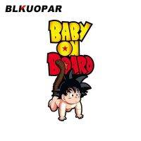 [LWF HOT] Necelearlfamily รถสติกเกอร์ Baby On Board Goku Decals การ์ตูนอะนิเมะเด็กในรถจัดแต่งทรงผมด้านหลังกระจก Trunk Decor JDM กันน้ำ