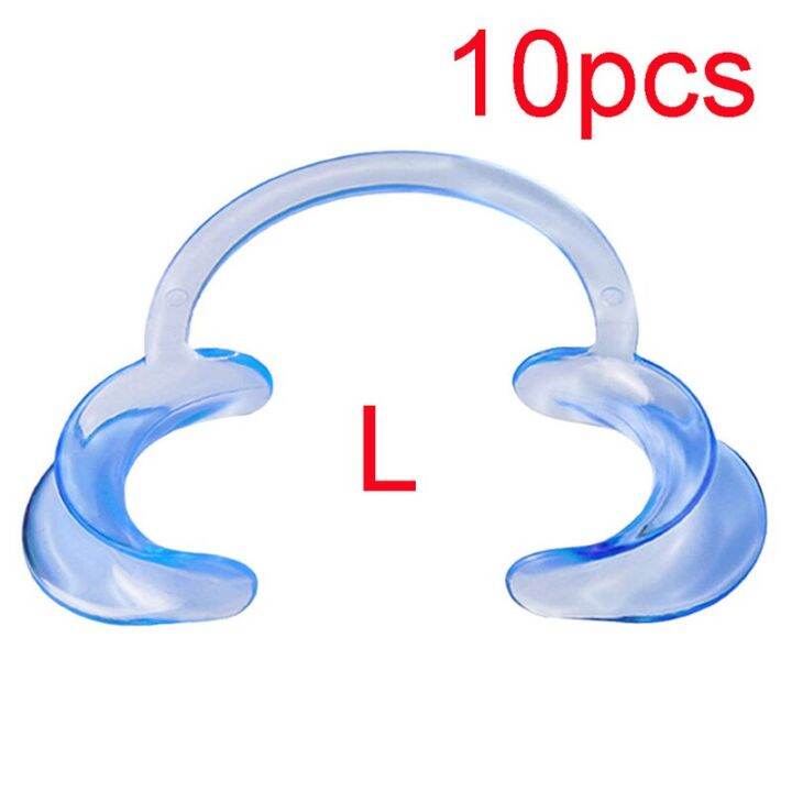 20pcs C Shape Mouth Opener Mouth Gag Dental Tools Cheek Retractor Mouth
