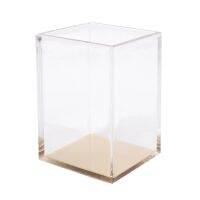 Transparent Cosmetic Brush Transparent Pen Holder Ornaments Acrylic Simple Storage Office Stationery