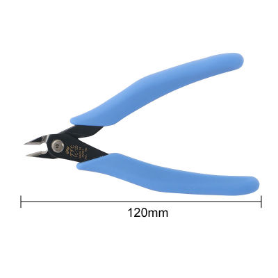 DIYFIX 4.7" Mini Electronic Pliers Diagonal Side Cutting Pliers Cable Wire Cutter Repair Pry Open Hand Tool FC-120