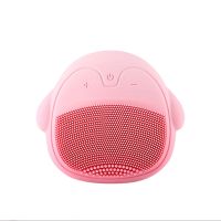 Electric Cleansing Instrument Battery Silicone Waterproof Vibration Washing Instrument New Drainage Product Pore Cleaner