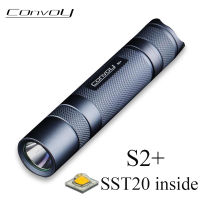 Convoy S2 Plus SST20 Flashlight Indoor Led 18650 Mini Flash Light DTP Copper Plate 7135*8 Cookies Firmware Fishing Lantern