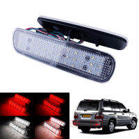 ANGRONG For Lexus LX470 Toyota Land Cruiser Rear Bumper Reflector LED ke Tail Lights Clear Lens