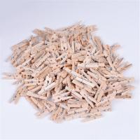 【jw】▬⊙  50  Wood Photo Paper Peg Pin Clothespin Decoration 25mm