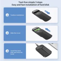 Yottamaster 2.5นิ้วกล่อง HDD SATA เป็น USB 3.0อะแดปเตอร์กล่องฮาร์ดดิสก์6Gbps UASP กล่องใส่ฮาร์ดดิสก์สำหรับวินโดวส์แม็ค Linux