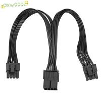 AXW9994สำหรับอะแดปเตอร์คอมพิวเตอร์18AWG อะแดปเตอร์แปลงไฟตัวเมียกับตัวผู้ (6 + 2) ขาอะแดปเตอร์ส่วนขยายตัวแยก Y สายไฟขยาย8พินตัวเมียเป็น28P(6 + 2) ขาสายพ่วง PSU