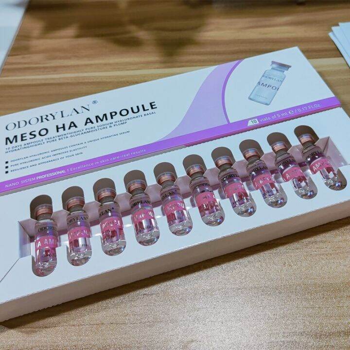 HA Hyaluronic Acid Ampoule Microneedling Collagen Serum Skin Care