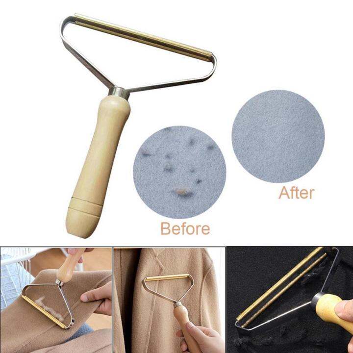 Portable Fluff Remover Clothes Fluff Fabric Razor Brush Tool Unpowered