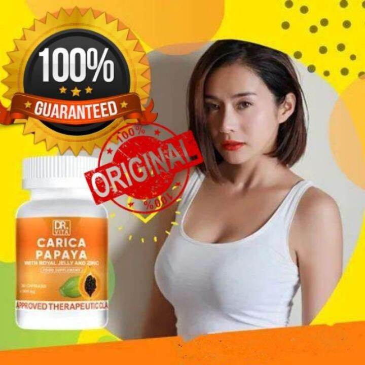 Original Dr. Vita Carica Papaya with Royal Jelly and Zinc Lazada PH