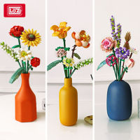 LOZ Flowers DIY decoration blocks Home decoration Model Building Blocks toys Assembly Toy Christmas Gift for Children