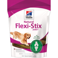 HILLS Natural Dog Treats, Flexi-Stix - ขนมสุขภาพเพื่อสุขภาพข้อต่อสุนัข รสไก่งวง หรือ เนื้อวัว ขนาด 200 กรัม