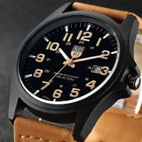 （A Decent035）CasualWatch LeatherMen 2020 NewLuxury Wristwatch Relogio Masculino