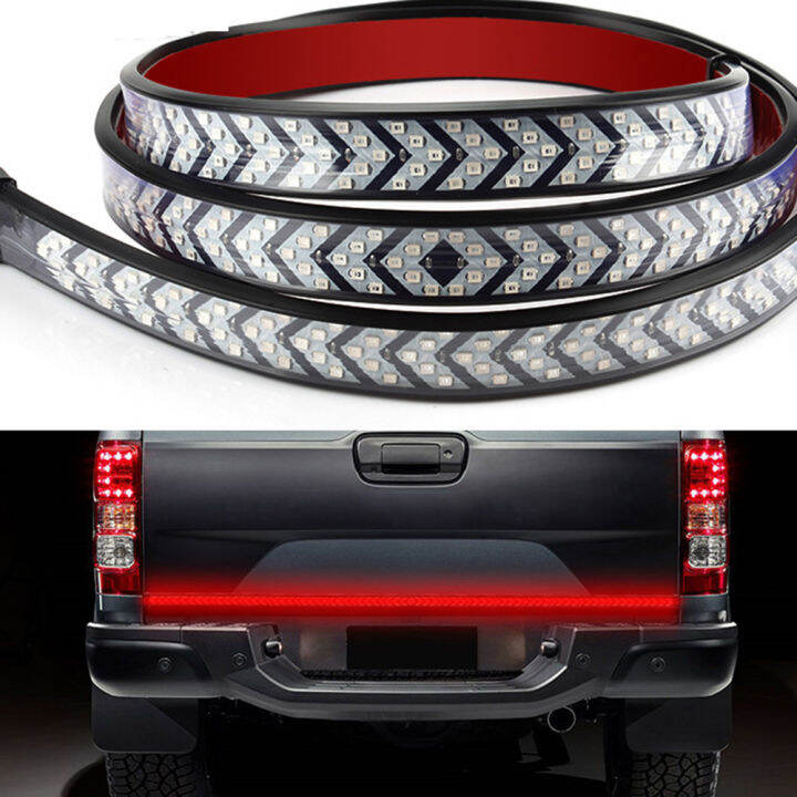 Dynamic Pickup DRL Turn Signal Lamp Tail Truck Tailgate Light Bar LED
