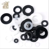 ○◇ M2 M2.5 M3 M4 M5 M6 M8 M10 M12 M14 M16 M18 M20 White Black Nylon Plastic Flat Washer Plane Spacer Insulation Seals Gasket Ring