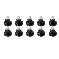 หลอดไฟ T3 LED DC 12V แผงไฟแดชบอร์ดหลอดไฟรถยนต์,10ชิ้นจากร้านขาย Car