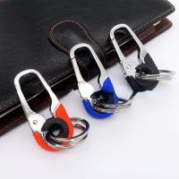 Hiking Outdoor Safety Buckle Keychain Zinc Alloy Climbing Camping