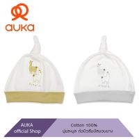 Auka .หมวกเด็กอ่อน. Cocoa Alpaca