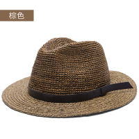 Large Size Panama Hat Big Bone Men Women Beach Wide Brim Fedora Cap High Quality Plus Size Raffia Straw Hats 57cm 59cm 61cm 63cm