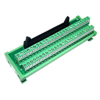 GINRI 40TBC Adapter Board 40 Way Idc Breakout Board Mil Connector โมดูลเทอร์มินัลบล็อก DIN Rail Interface Modules