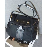 ของแท้100%พร้อมส่งที่ไทย?MARC JACOBS Pocket Flap Crossbody Quartz BLACK M0014625