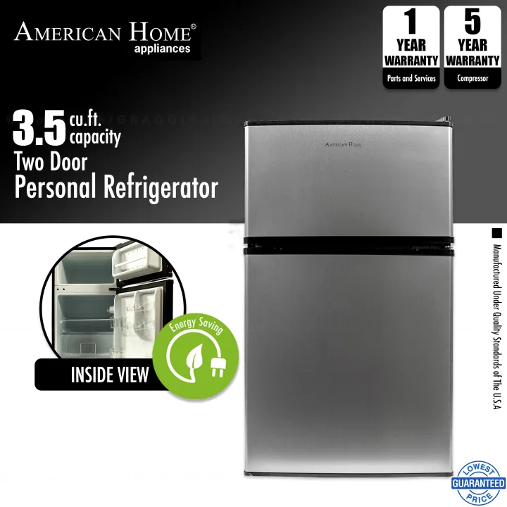 American Home 3.5 cu. ft. Two Door Personal Refrigerator ABR88S2D
