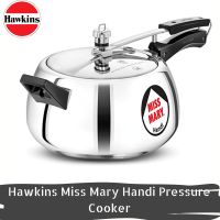 Hawkins Miss Mary Handi Pressure Cooker, 5 Litre, Silver (MMH50) - Aluminium, Inner Lid