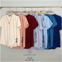 Laboratory เสื้อ 8219# สีพื้น มีไซส์ 36”,38”,42”