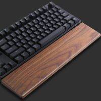 ขายดีที่สุด bnfg330 - / Natural Walnut Wooden Keyboard Wrist Rest Pad Ergonomic Mouse Wrist Cushion Support For Office Computer Wrist Pad For Keyboard