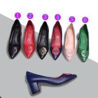 CODkuo0186 Original TB sheepskin high-heeled shoes with pointed toes 5.5cm heel