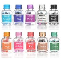 【YF】 1 Bottle Colorful 1ml Ink Cartridge Refills Fountain Pen for Refilling Inks Stationery School Office Supplies