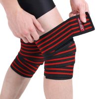 1 Pair Knee Wraps Fitness Weight Lifting Sports Knee Bandages Squats Training Equipment Accessories for Gym