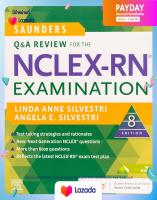 [หนังสือใหม่น่าอ่าน] Saunders Q &amp; a Review for the NCLEX-RN Examination (Saunders Q &amp; a Review for the Nclex-rn Examination) (8th Paperback + Pass Code) [Paperback][พร้อมส่ง]