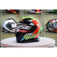 NSP หมวกกันน็อค   FUSE HELMETS รุ่น NRX EVO PIZZA GREEN หมวกกันน็อก  หมวกนิรภัย