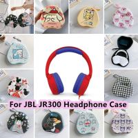 READY STOCK! For JBL JR300 Headphone Case Cartoon Fresh Style Laurel dog for JBL JR300 Headset Earpads Storage Bag Casing Box