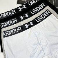 (New product) New mens underwear loose high elastic shorts cotton breathable comfort boyshort for teenagers.-Under Armour*ITH