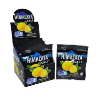 Himalaya หิมาลายา ลูกอมรสมินท์ ผสมเกลือหิมาลายา กลิ่นเลม่อน 12 ซอง 1 กล่อง