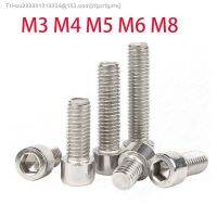 ❏☍ M3 M4 M5 M6 M8 Cup Head Hexagon Socket Screw Stainless Steel Cylinder Head Screws Bolt Length 6mm To 60mm