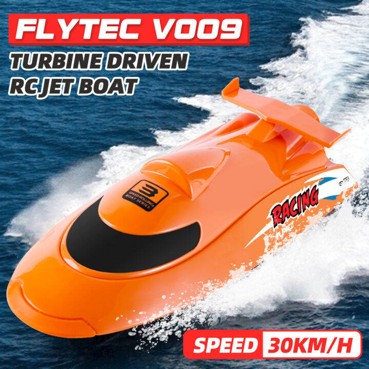 Flytec V009 2.4G 50km/h Turbine Driven Remote Control Jet Boat RTR Ship