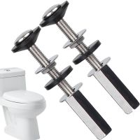 ☜✧ Toilet Screws For Seat Hinges Toilet Seat Fastener Stainless Steel Toilet Seat Hinge Bolts Rustproof Heavy Duty For Top Mount