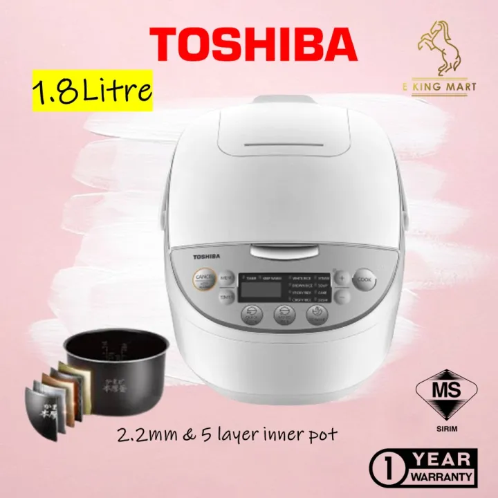 Toshiba Honatsukama Series 1L rice cooker unboxing and demo 