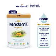Combo 2 hộp Sữa Nguyên Kem Công Thức Hữu Cơ Kendamil Organic Follow On
