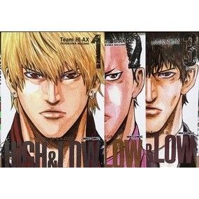 จัดเซตครบชุดจนจบ-หนังสือการ์ตูน-high-amp-low-เล่ม-1-3-ครบชุดจบ