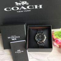 Coach เทรนด์แฟชั่นรูปแบบใหม่ผู้หญิงเหล็ก quartz นาฬิกา 14502812 พร้อมกล่อง