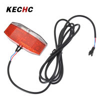 KECHc จักรยานไฟฟ้า6V-48V พลังไฟเตือนภัยไฟท้าย Led ไฟท้ายอุปกรณ์ดัดแปลงจักรยาน