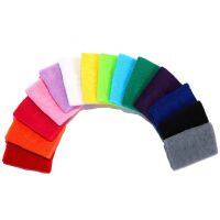 1PC Colorful Cotton Unisex Sport Sweatband Wristband Wrist Protector Gym Running Sport Safety Wrist Support Brace Wrap Bandage Supports Braces