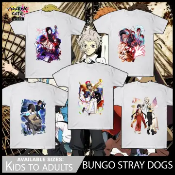 Anime Bungou Stray Dogs Shirt  Anime Tshirt Bungo Stray Dogs